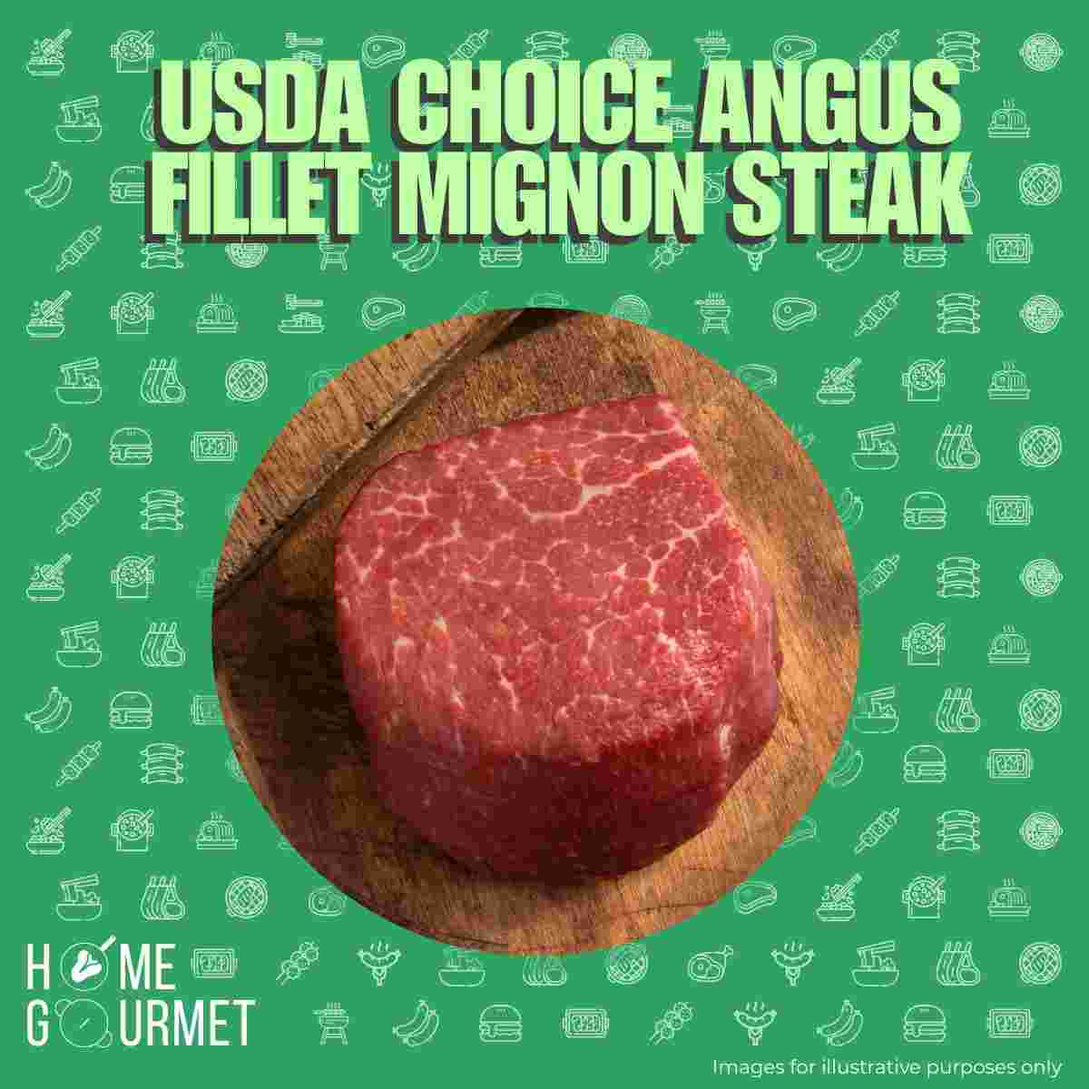 [SPECIAL] USDA Choice Angus Filet Mignon Steak (~250g)