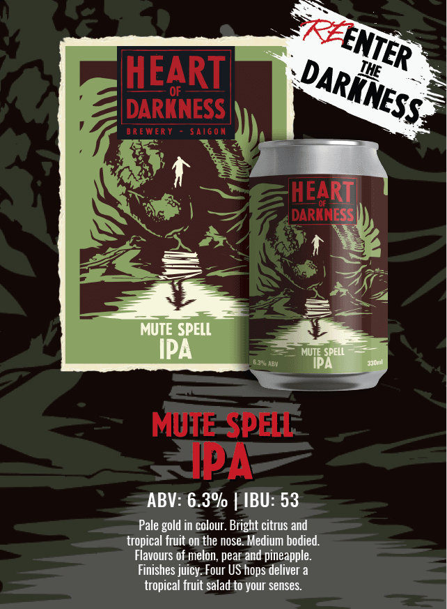 Heart of Darkness Mute Spell IPA (6 bottles) 