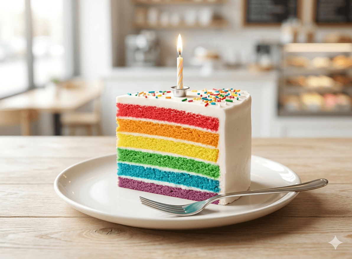Premium Surprise Slice Cake