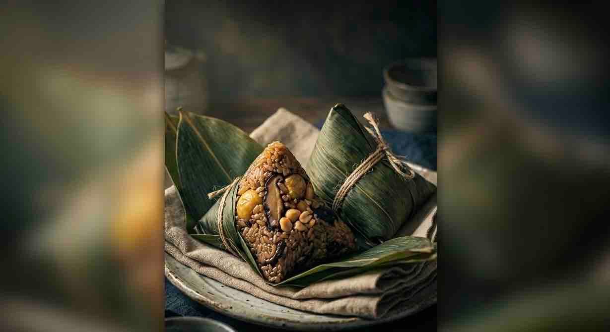 [FROZEN] Vegan rice dumpling pair
