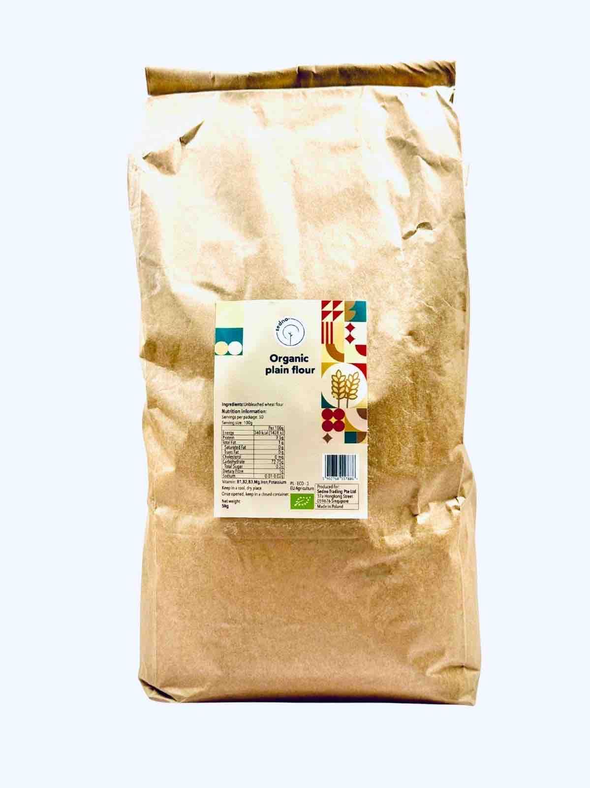 Sedno organic Plain Flour 5kg 25.07.26
