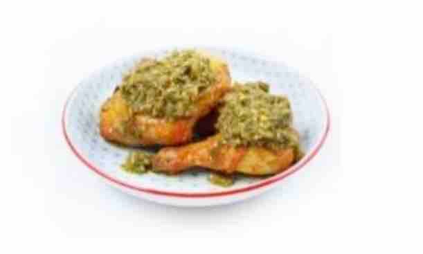 Ayam Goreng Sambal Ijau / Merah - 2 pieces - MUIS Halal Certified 