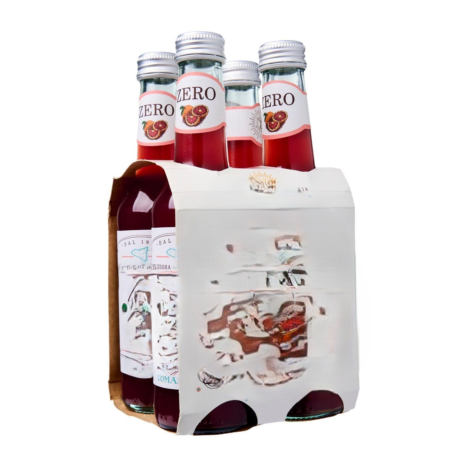 12 pack Blood Orange Sparkling Drink (Zero Sugar)
