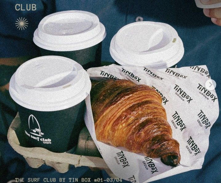 Surprise Surf Club Bakery Bag